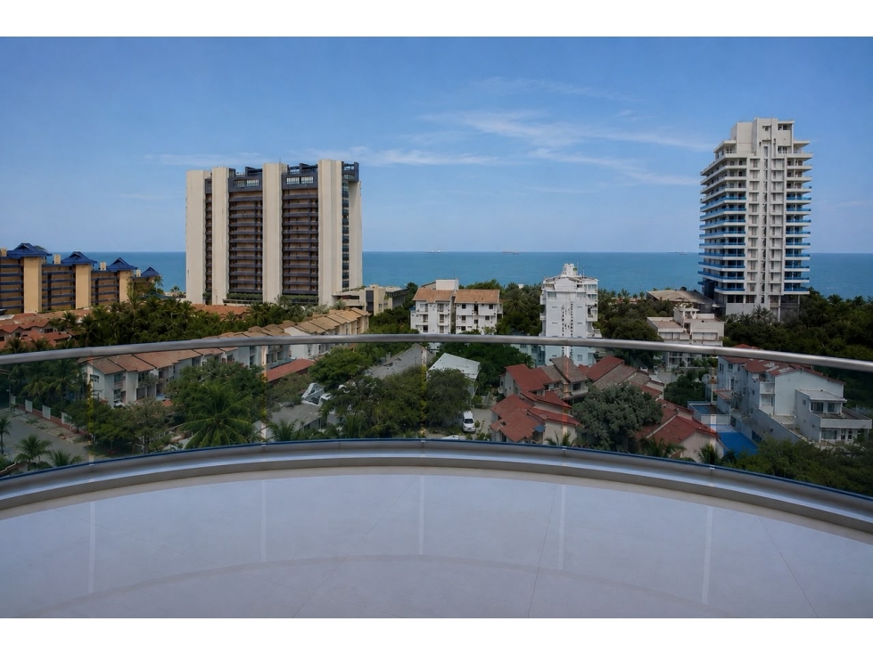 SE VENDE APARTAMENTO DE 3 ALCOBAS CON VISTA AL MAR, SANTA MARTA