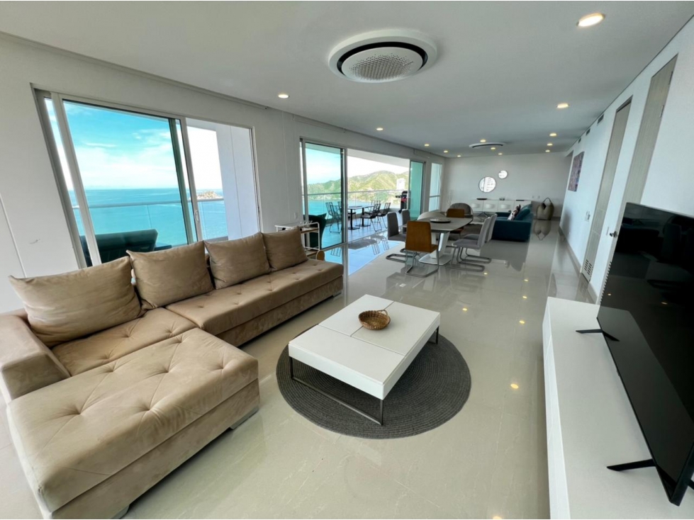 SE VENDE LUJOSO APARTAMENTO CON SALIDA AL MAR EN EL RODADERO SUR — foto 6