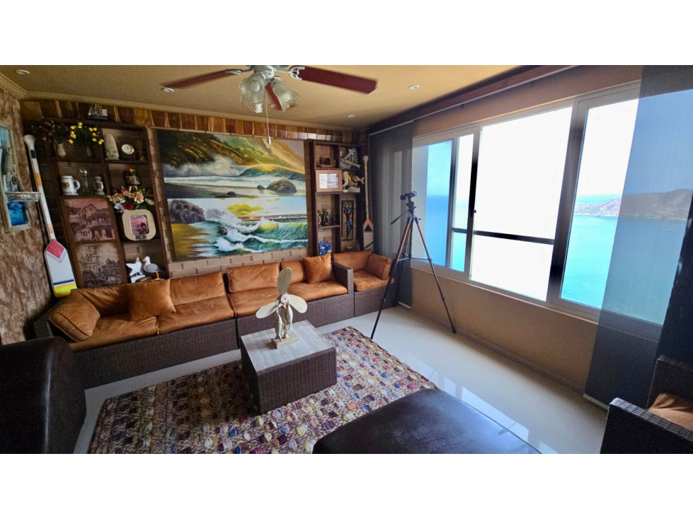 SE VENDE APARTAMENTO DÚPLEX CON VISTA AL MAR, RODADERO SUR — foto 2