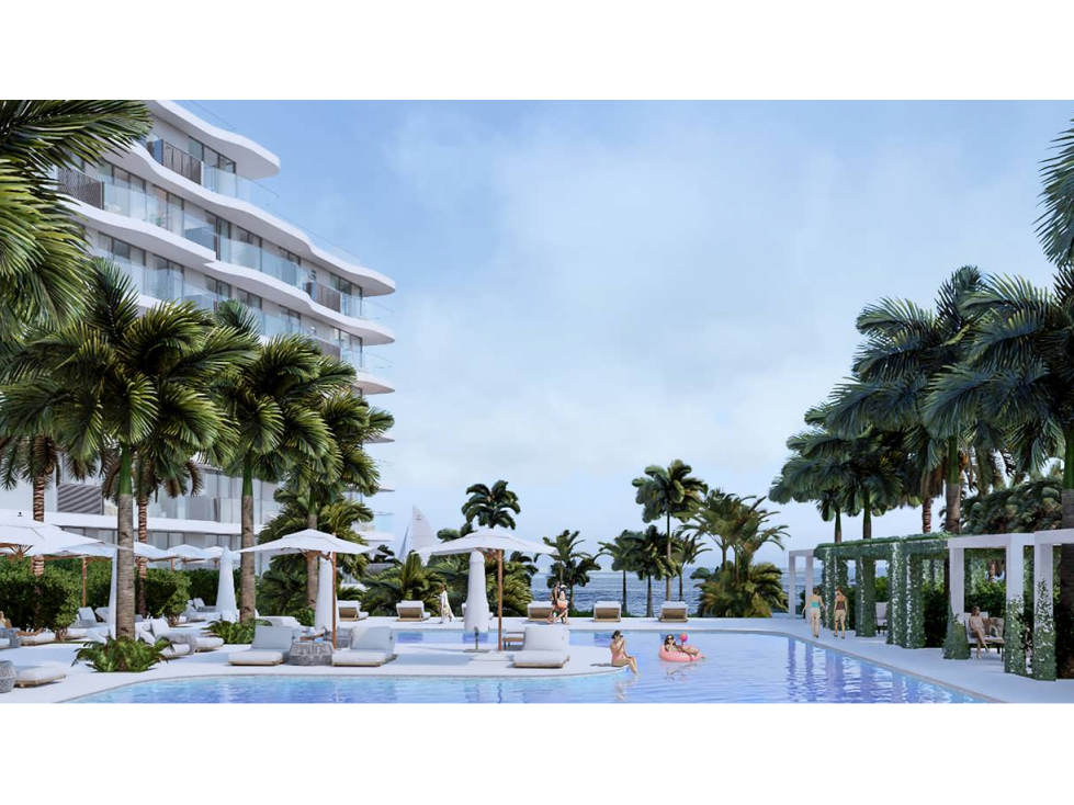 SE VENDE APARTAMENTO TURÍSTICO DE DOS ALCOBAS, PRIMERA LÍNEA DE MAR - 6