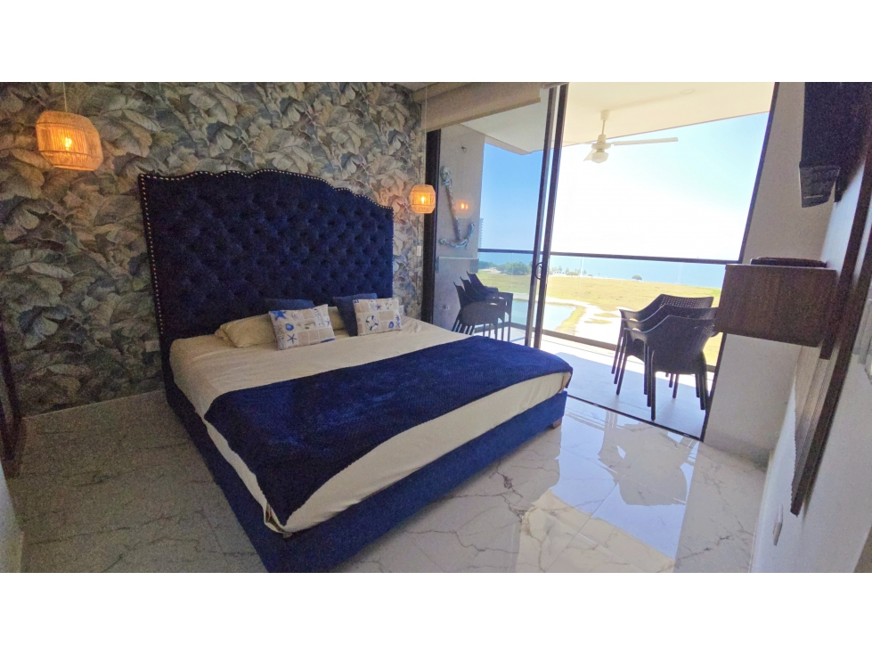 SE VENDE APARTAMENTO AMOBLADO FRENTE AL MAR, SANTA MARTA — foto 6