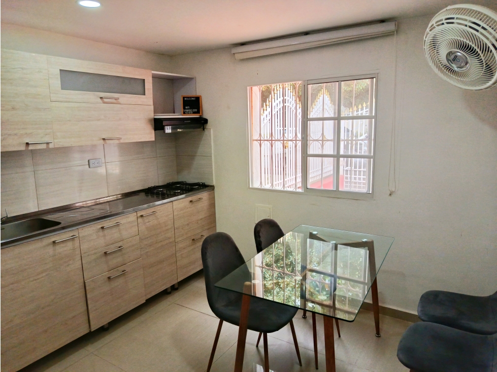 SE ARRIENDA APARTAESTUDIO AMOBLADO EN EL PRADO, SANTA MARTA — foto 2