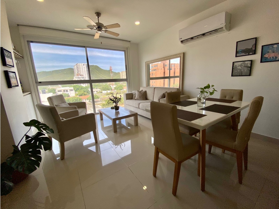SE VENDE APARTAMENTO DE 2 ALCOBAS EN EL PRADO, SANTA MARTA
