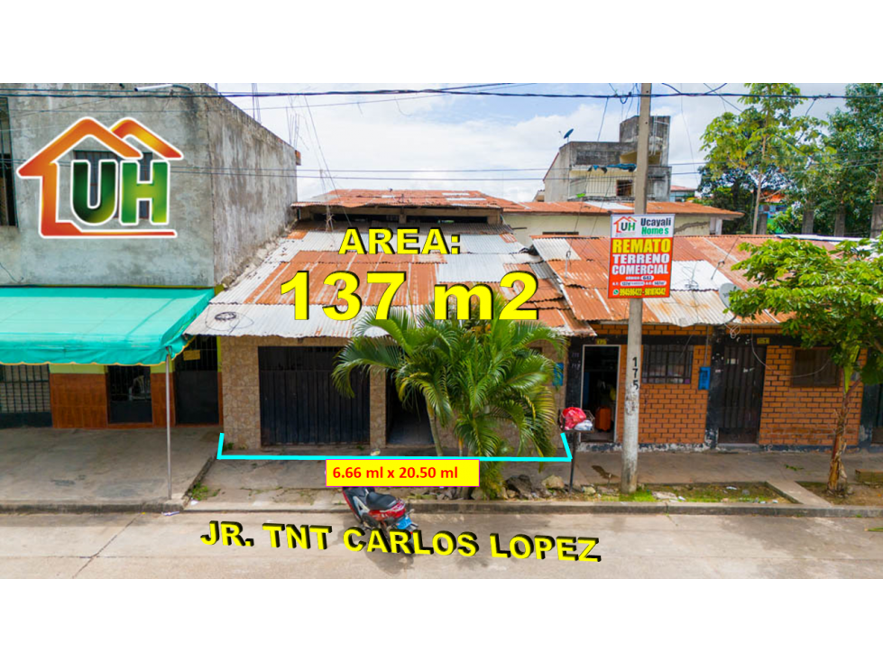00643-VENDO VIVIENDA PUCALLPA - FRENTE A PLAZA PEDRO PORTILLO - 1