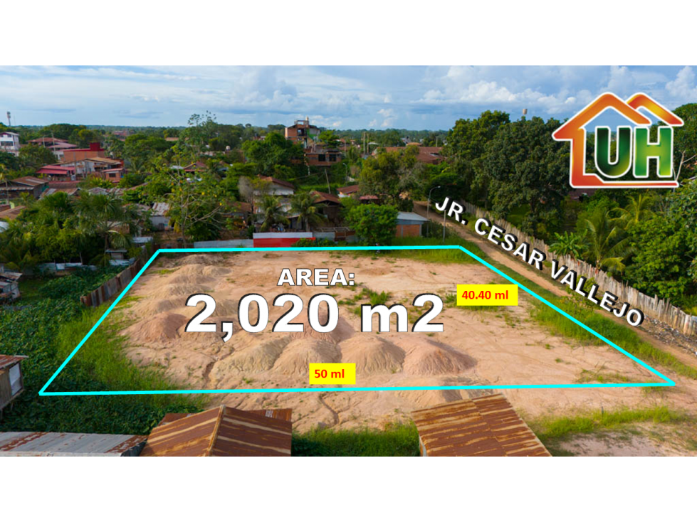 00646 - VENDO AMPLIO TERRENO URBANO PUCALLPA - A.T 2,020 M2 - 1
