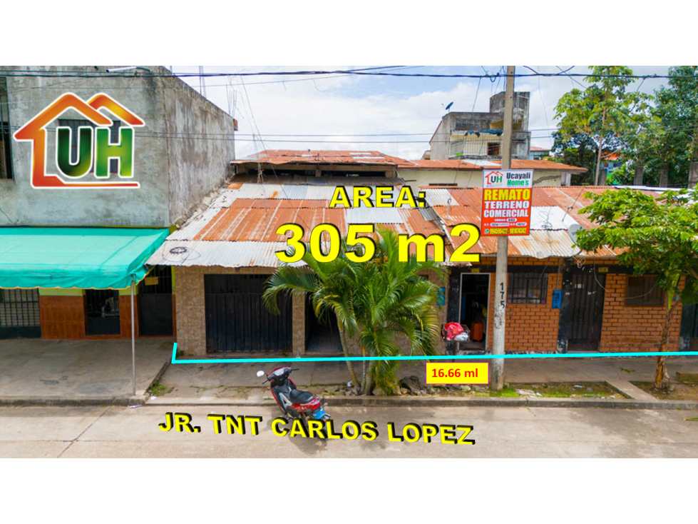 643-VENDO TERRENOS COMERCIALES PUCALLPA-FRENTE A PLAZA PEDRO PORTILLO - 1