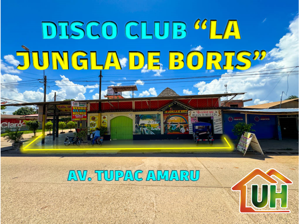 00656 - VENTA DISCO CLUB PUCALLPA - EQUIPADO Y EN FUNCIONAMIENTO - 1