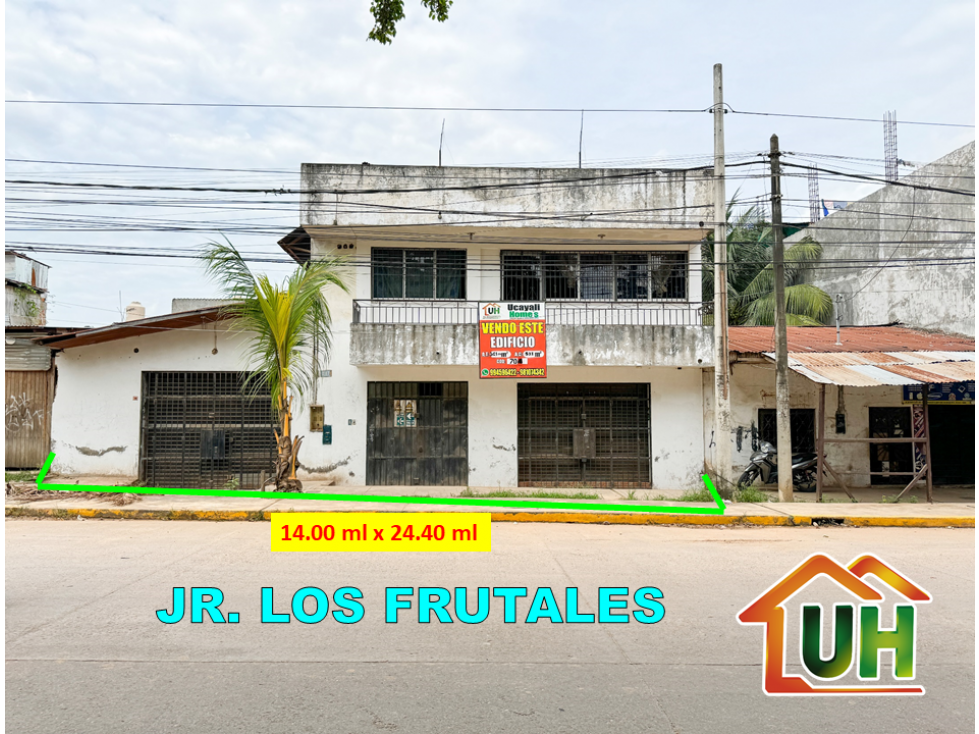 00704-VENDO EDIFICIO - CERCA A C.C. REAL PLAZA - A.C 531 M2 - 1