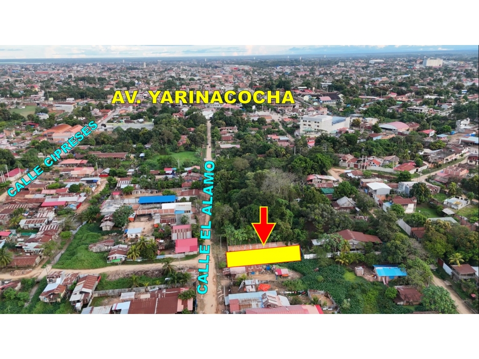 00726 - VENDO TERRENO YARINACOCHA - A.T 423 M2. - 2