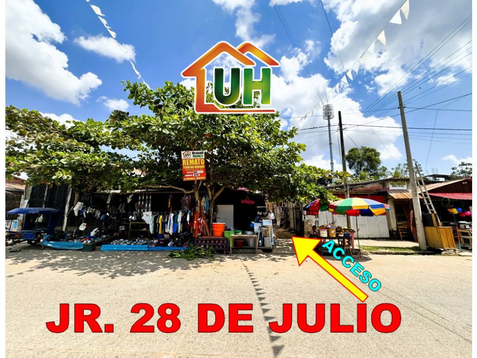 00670 - VENDO TERRENO LOTE INTERIOR PUCALLPA-ZONA COMERCIAL-AT 108 M2 - 2