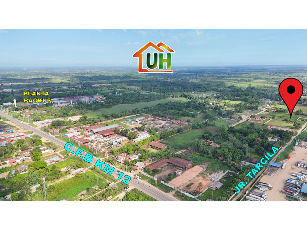 00679 - VENDO AMPLIO TERRENO EN PUCALLPA - AREA 1,309 M2 - 2