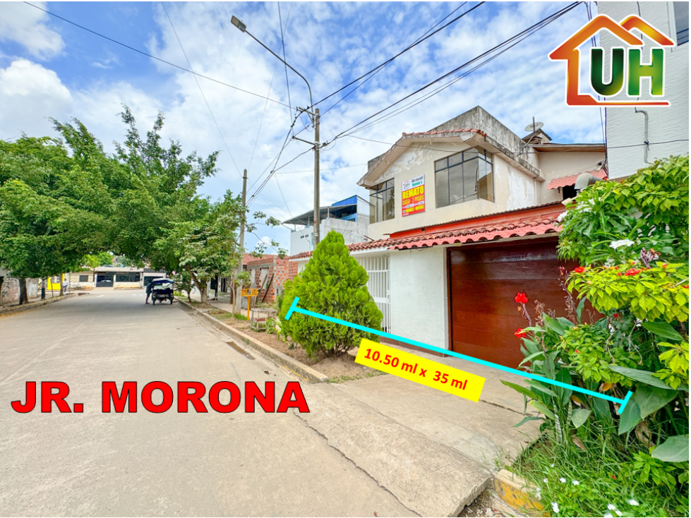 00693 - VENDO CASA 2 PISOS EN ZONA CENTRICA DE PUCALLPA - AT. 367 M2 - 2