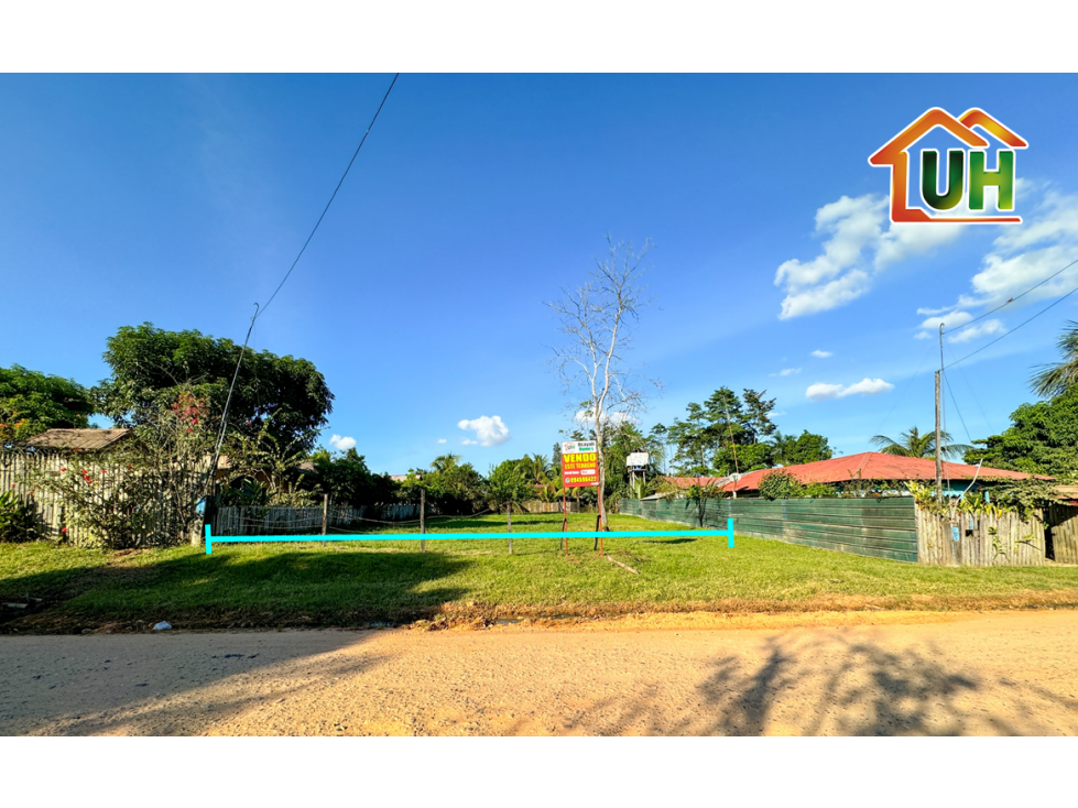 00717-VENDO AMPLIO TERRENO A 03 CUADRAS DE LA C.F.B KM 12 - AT 795 M2 - 2