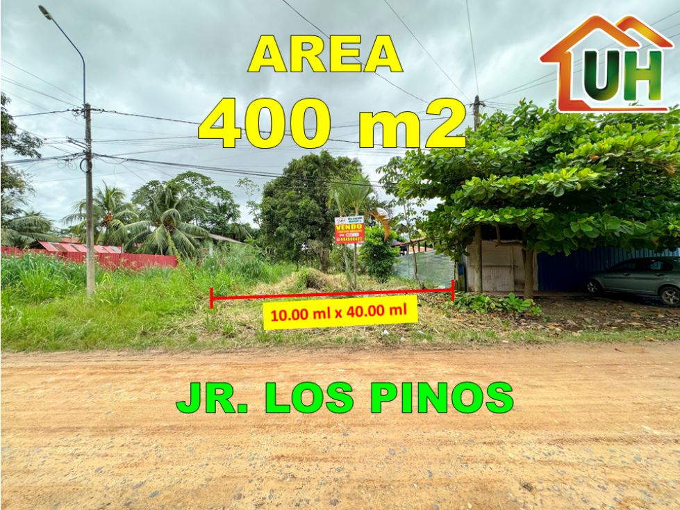 00711 - VENDO TERRENO EN YARINACOCHA DE 400 - 2