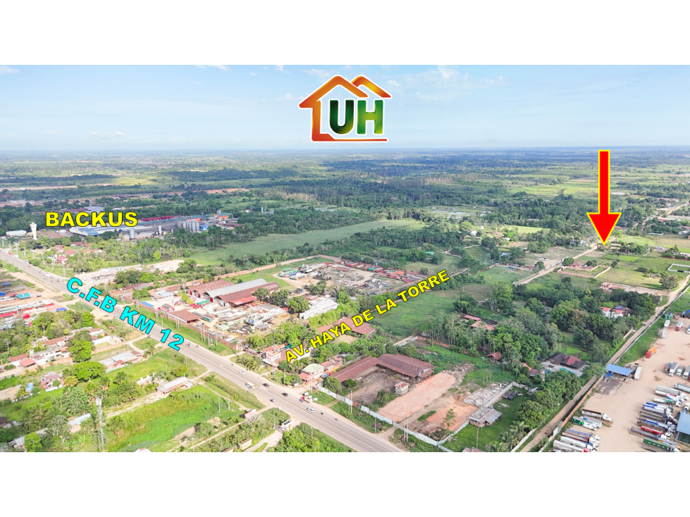 00717-VENDO AMPLIO TERRENO A 03 CUADRAS DE LA C.F.B KM 12 - AT 795 M2 - 3