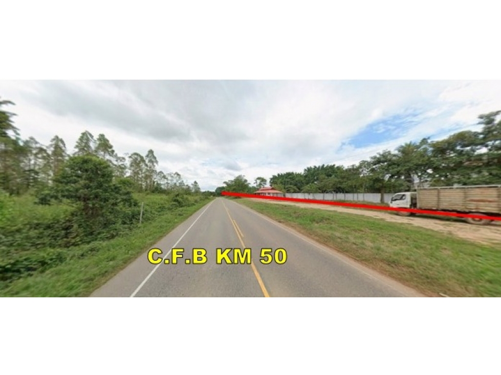 VENTA TERRENO RURAL EN C.F.B KM 50 - AREA 53HA 7,429 - CAMPO VERDE - 4