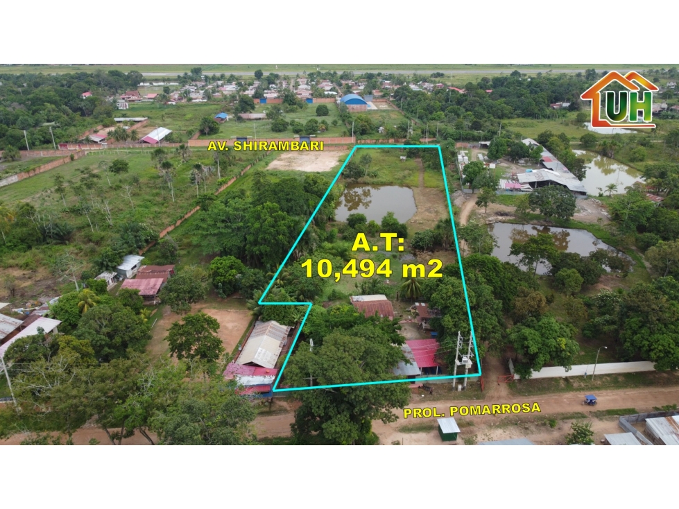 00410 VENTA TERRENO URBANO YARINACOCHA 10,494 m2 - 1