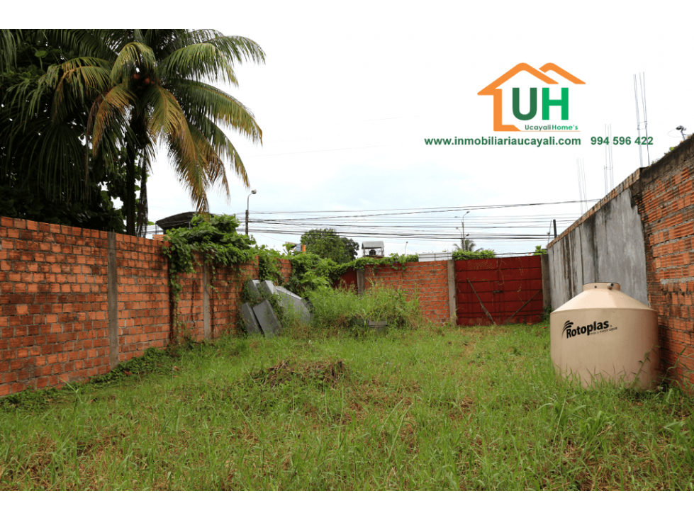 00438 - VENTA TERRENO COMERCIAL YARINACOCHA - A.T 285m2 - 4