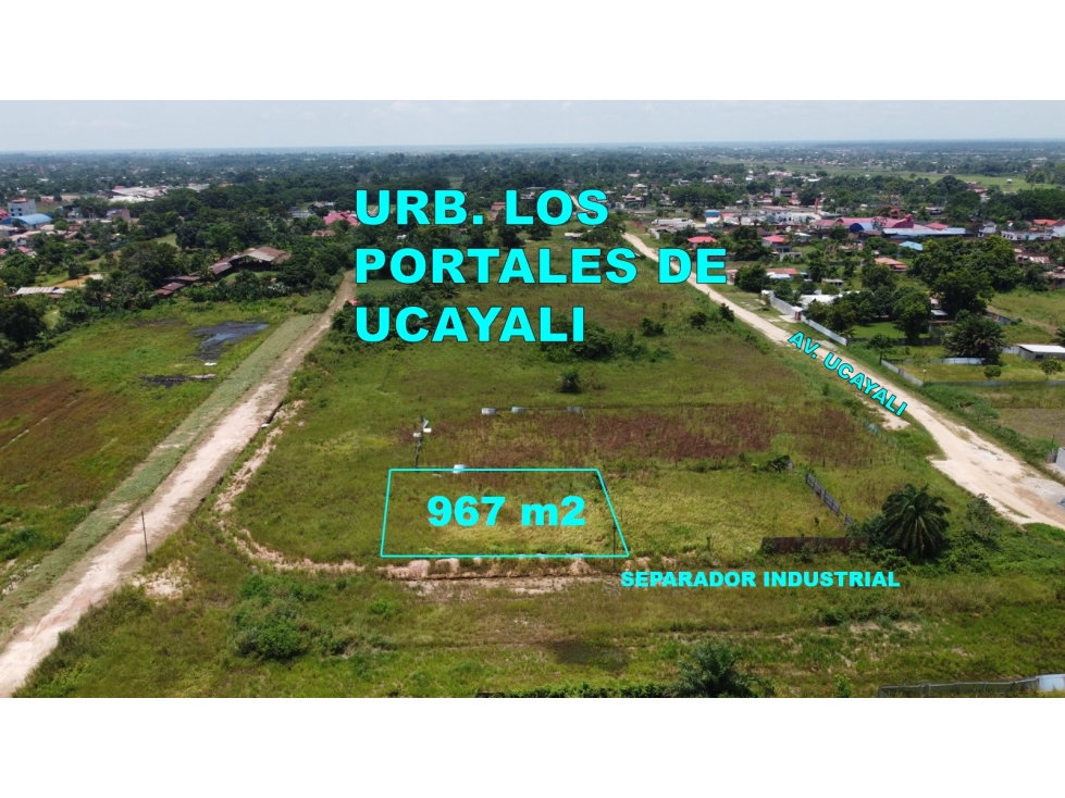 00581 VENTA TERRENOS URBANOS - 03 LOTES AT 967 m2 - 1