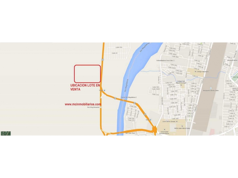 Vendo lote en Neiva Huila - 1