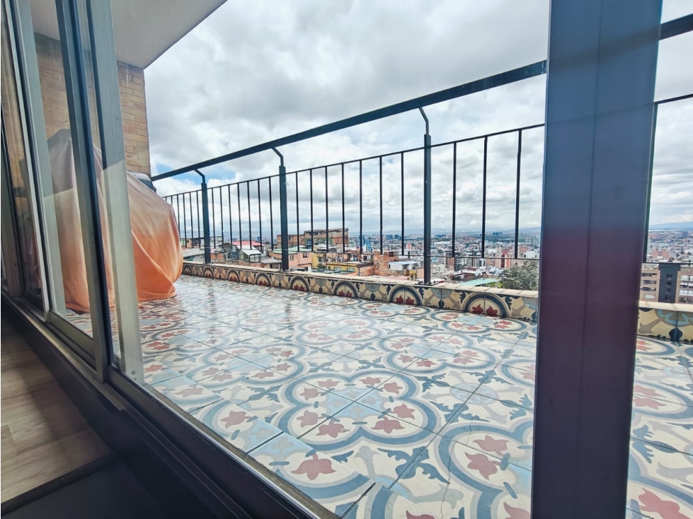 APARTAMENTO EN CHAPINERO ALTO CON LA MEJOR VISTA A BOGOTA