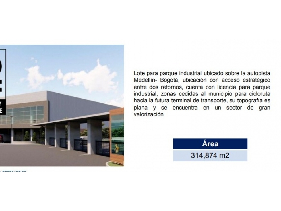 Lote para Bodegas en venta, sector Autopista Med-Bogotá - 4