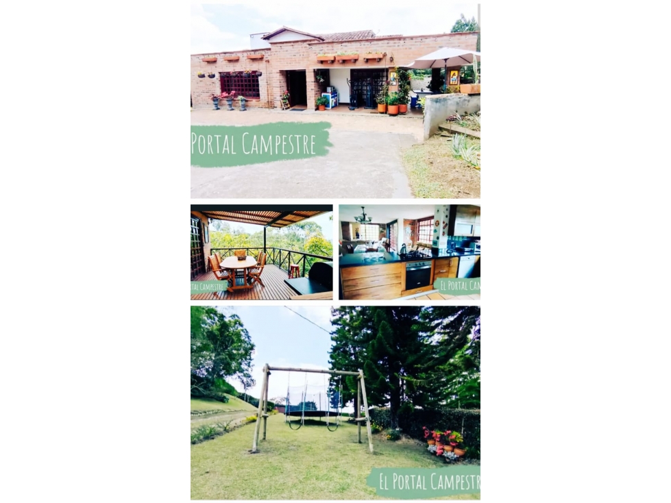 Finca en Venta Rionegro Vereda Cuchillas 5.100 m², Casa 7 Habitaciones — foto 4