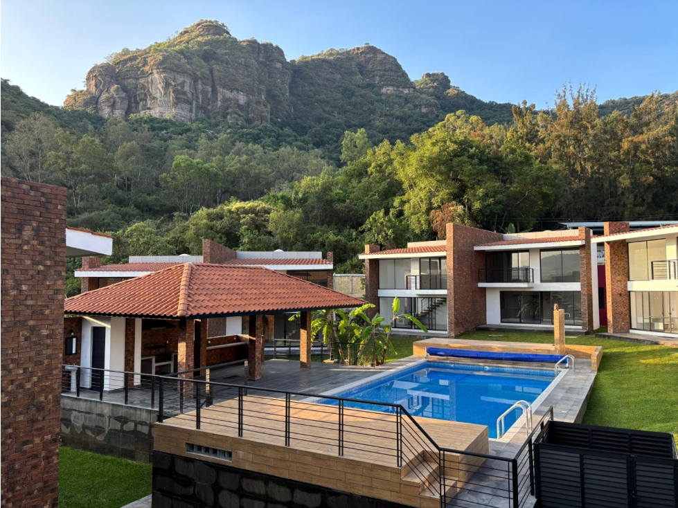 Exclusiva casa en condominio en venta, Tlayacapan, Morelos - 4