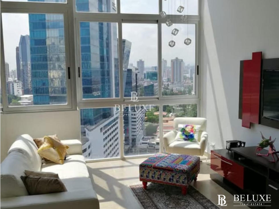 ALQUILO, APARTAMENTO AMOBLADO EN PH THE ONE TOWER, CALLE 50 (6)
