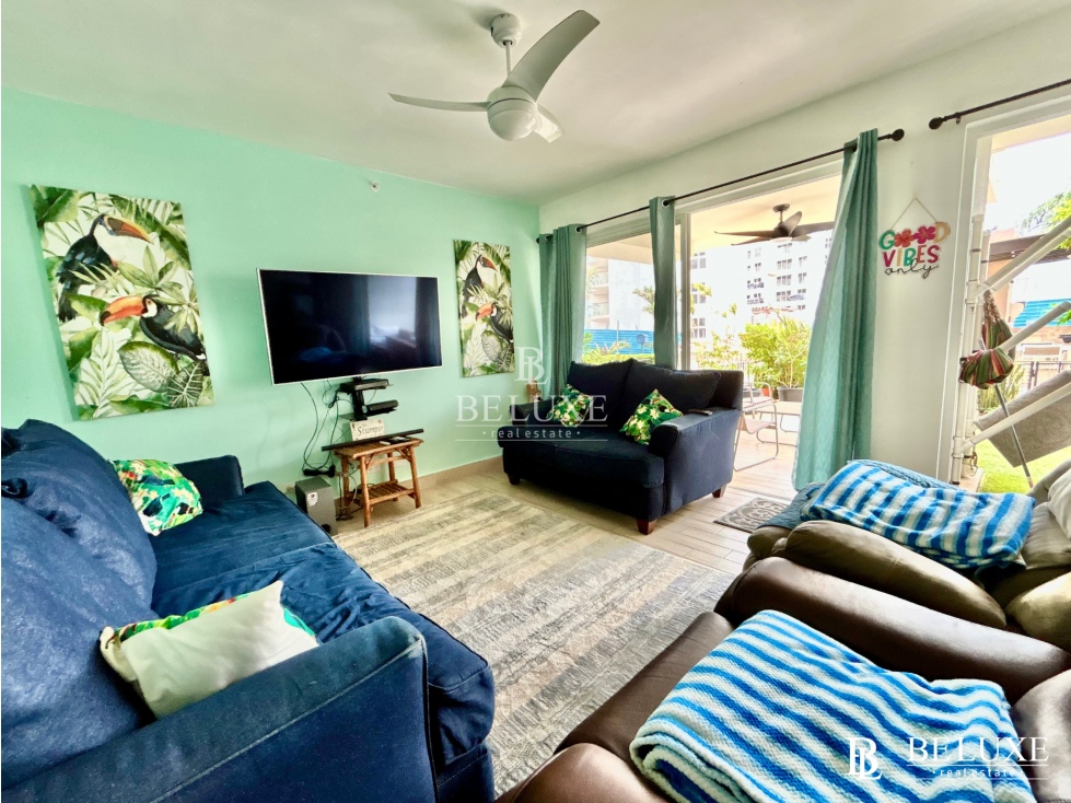 GANGA VENTA DE APARTAMENTO A PASOS DEL MAR,AMOBLADO,PLAYA CARACOL (26) — foto 2