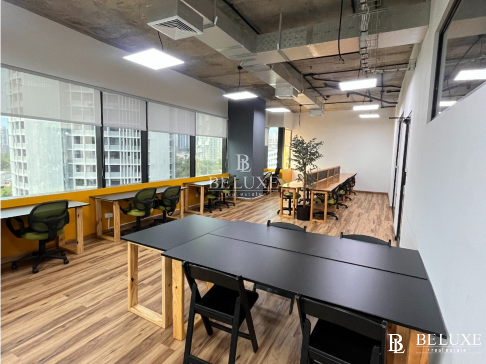 ALQUILER DE OFICINA AMOBLADA, CALLE 50 EN EDIFICIO CREDICORP BANK (3) — foto 2