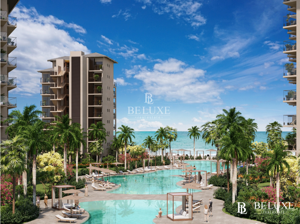 VENTA APARTAMENTO FRENTE AL MAR BEACHWALK - PLAYA CARACOL (26P)