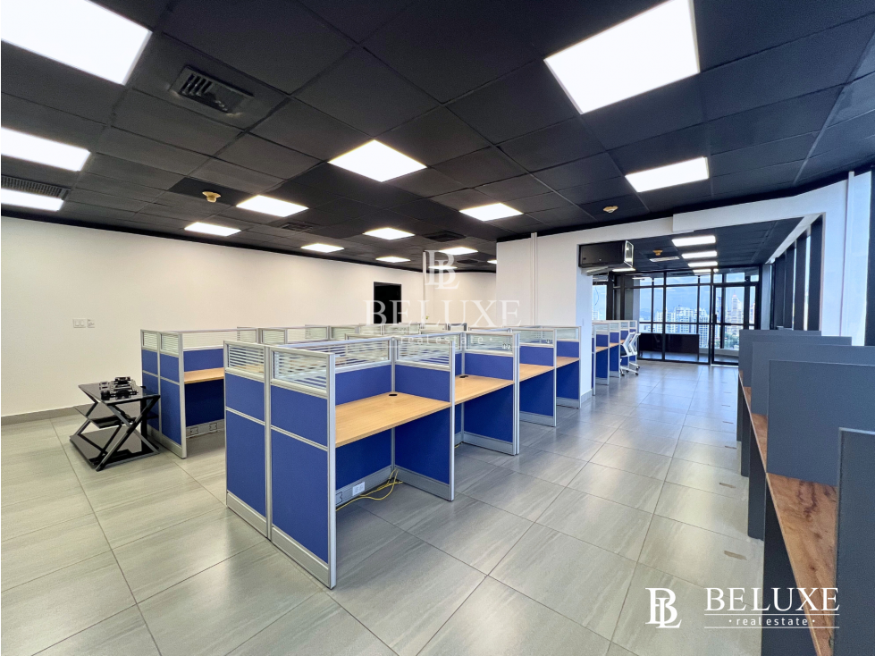 ALQUILER DE OFICINA EN PLAZA BANCO GENERAL, CALLE 50 (8P)