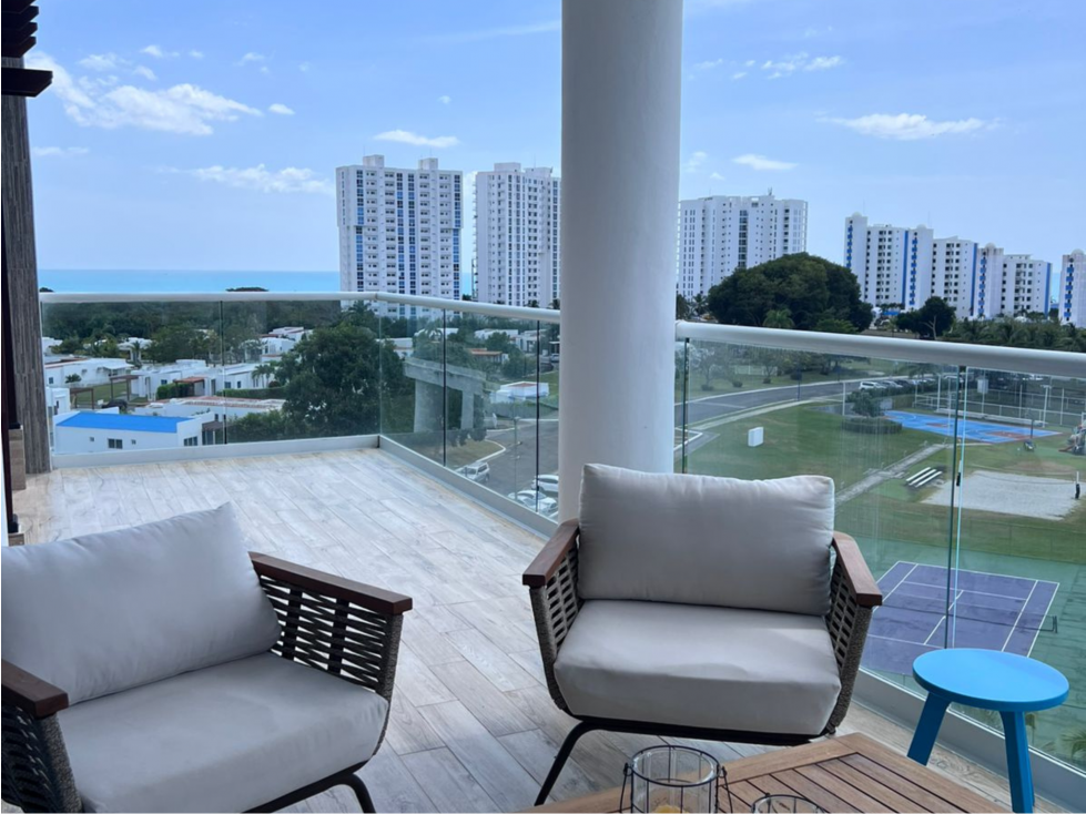 VENDO APARTAMENTO AMOBLADO EN PLAYA BLANCA, PH WATERWAYS (3) - 2