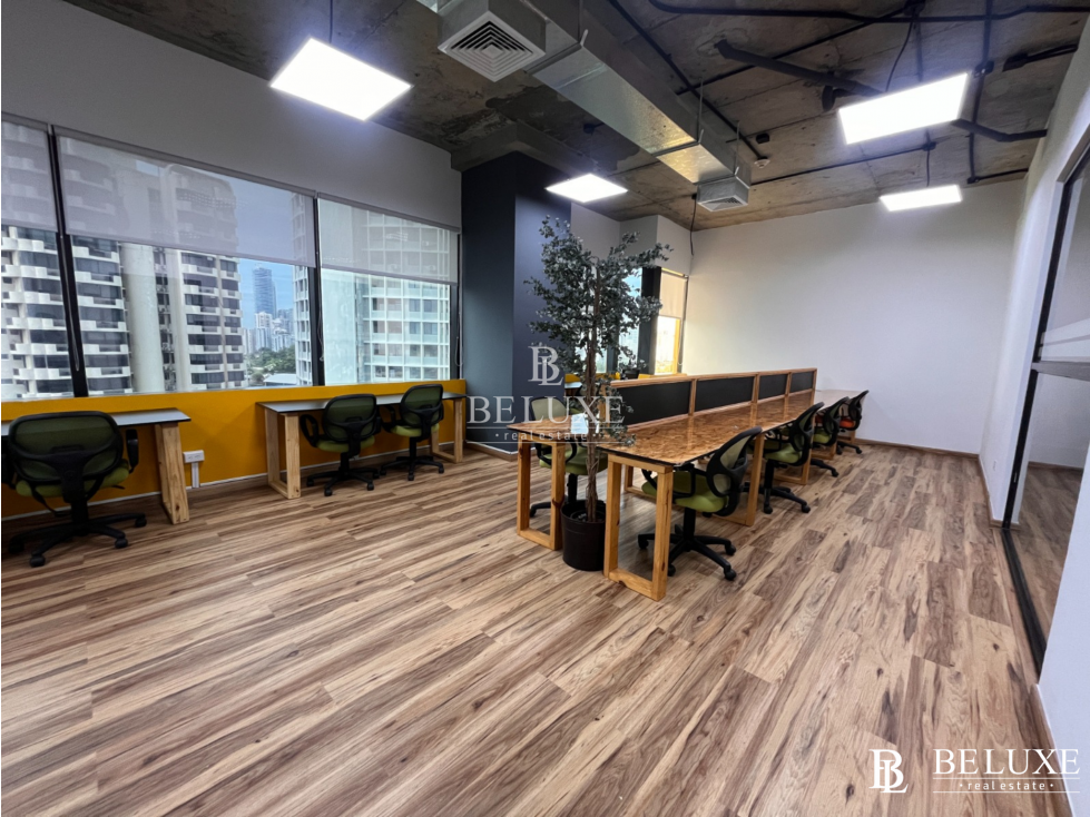 ALQUILER DE OFICINA AMOBLADA, CALLE 50 EN EDIFICIO CREDICORP BANK (3) — foto 3