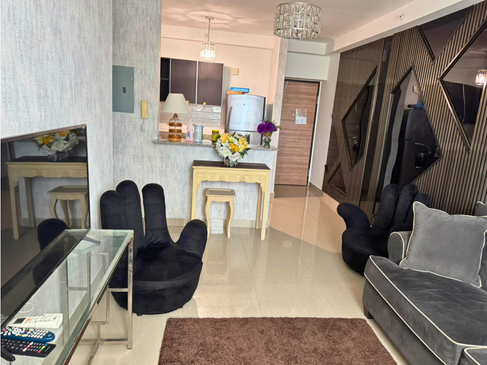 VENTA APARTAMENTO AMOBLADO PH VENEZIA TOWER, EL CARMEN (13) — foto 2