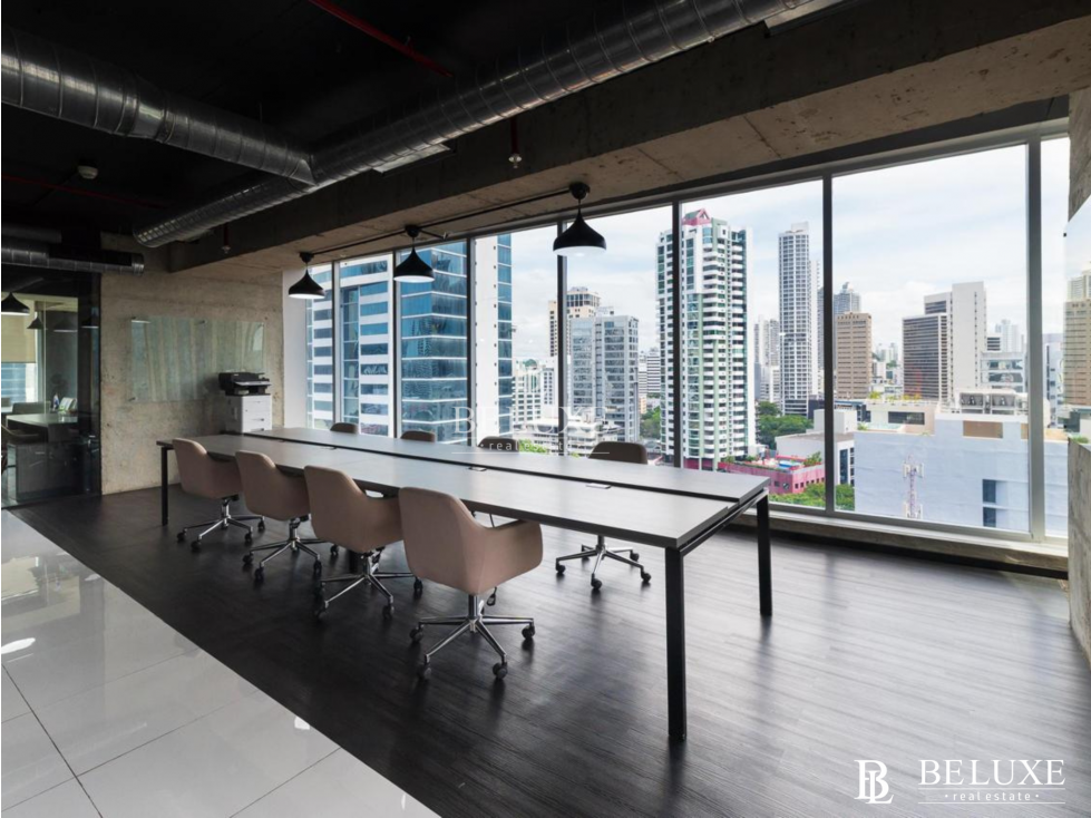 ALQUILER DE OFICINA AMOBLADA EN TORRE BCT, CALLE 50 (3)
