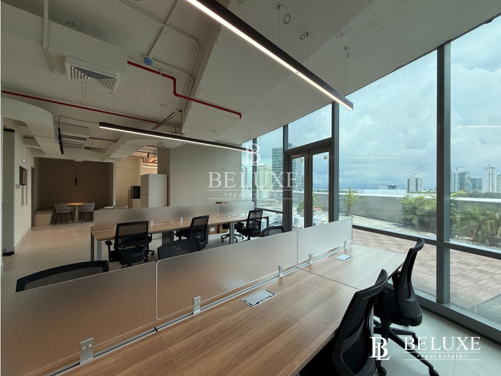 ALQUILER DE OFICINA AMOBLADA EN COSTA DEL ESTE, FINANCIAL PARK (P) (8)