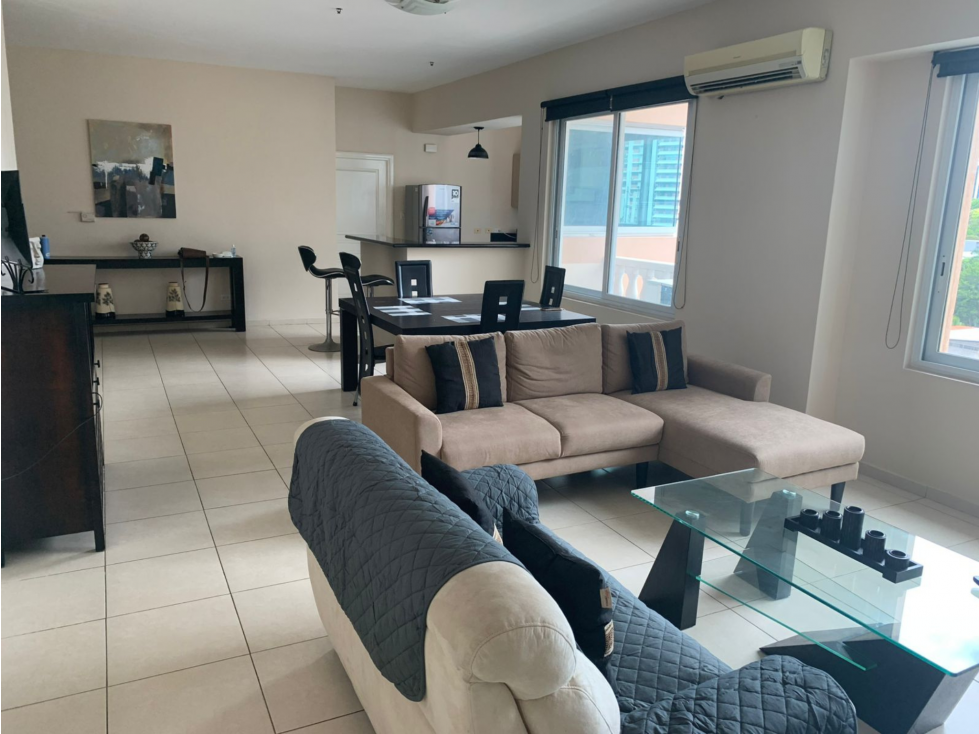 ALQUILO APARTAMENTO AMOBLADO EN AVENIDA BALBOA PH VISTA DEL MAR (3)
