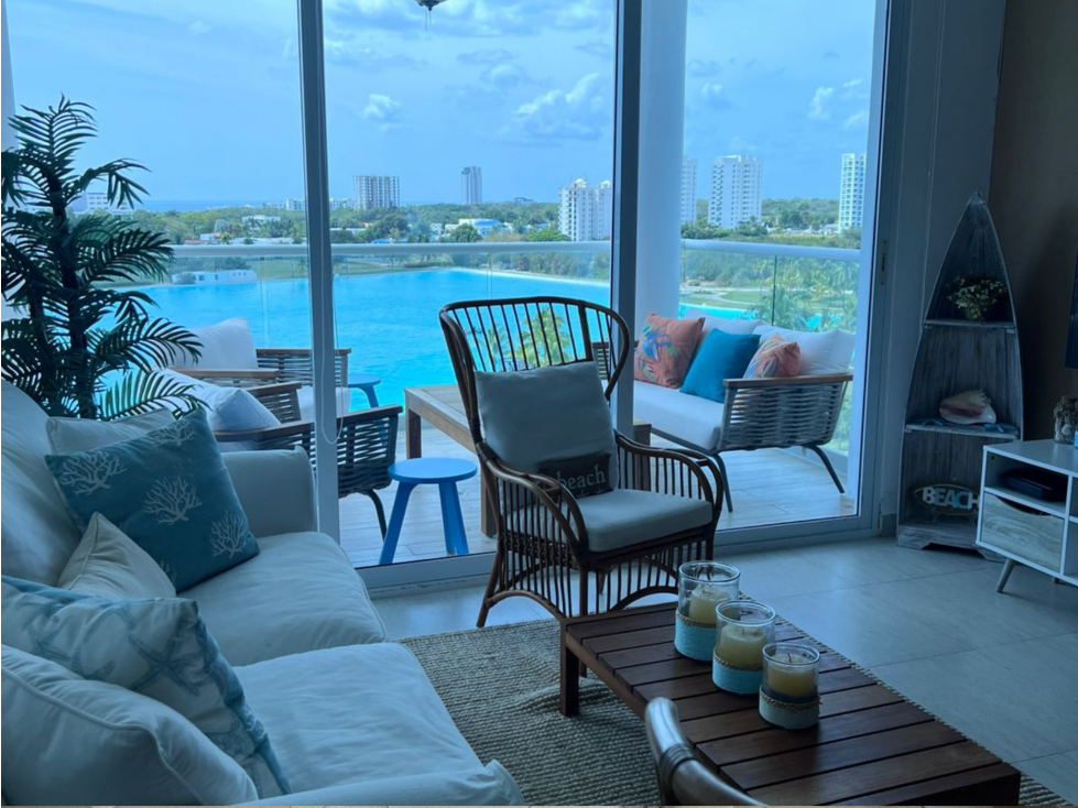 VENDO APARTAMENTO AMOBLADO EN PLAYA BLANCA, PH WATERWAYS (3) - 4