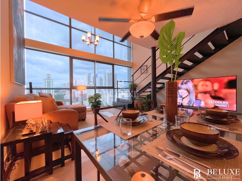 ALQUILER LOFT AMOBLADO EN EL CANGREJO PH VITRO LOFT (4) — foto 2