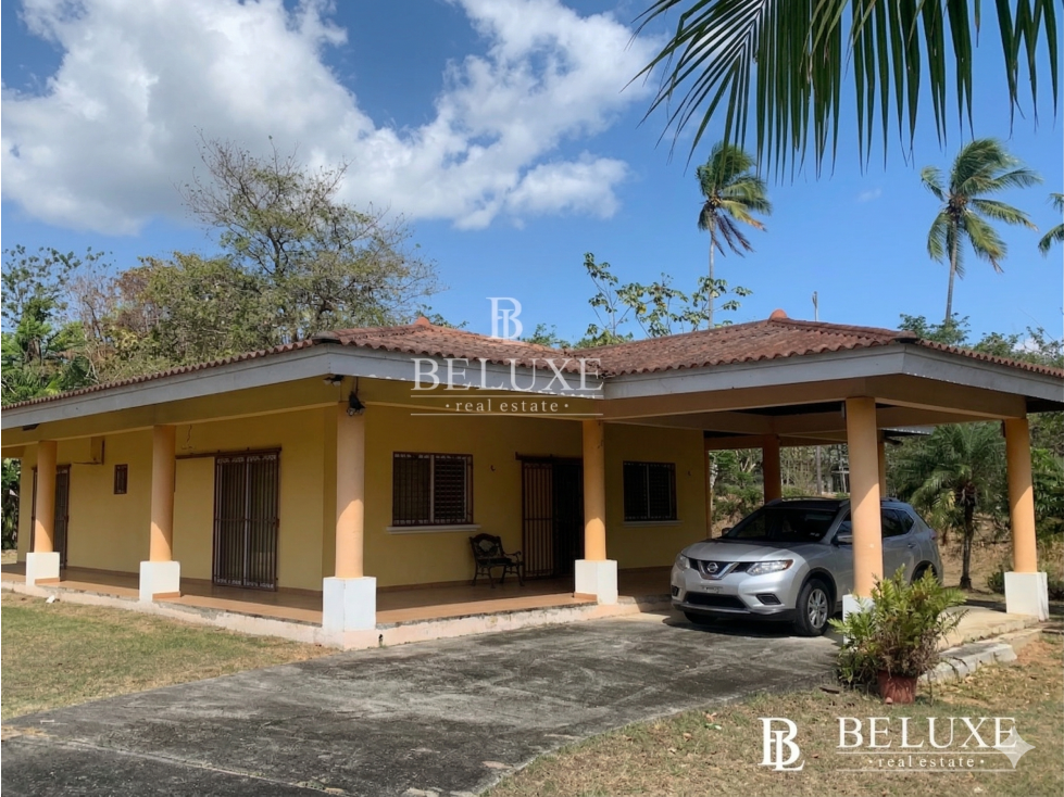 LLANO GRANDE CASA DE PLAYA EN VENTA, CHAME (2)