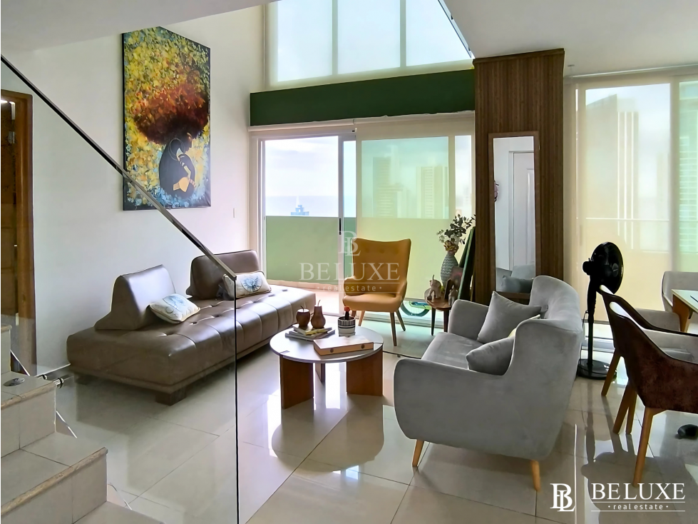 VENTA DE APARTAMENTO LOFT PH SEVILLA VISTA AL MAR, COSTA DEL ESTE (5) — foto 2