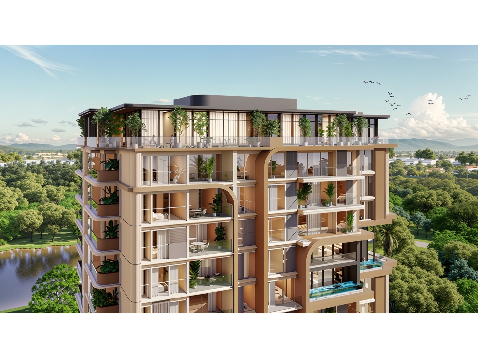 VENTA DE APARTAMENTO VISTA AL PARK GOLF EN PH BOSCO DI SANTA MARIA (P) — foto 3