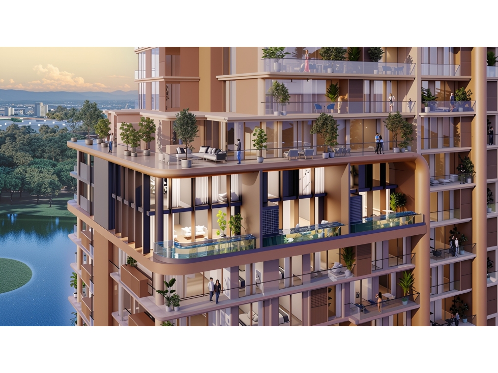 VENTA DE APARTAMENTO VISTA AL PARK GOLF EN PH BOSCO DI SANTA MARIA (P) — foto 4