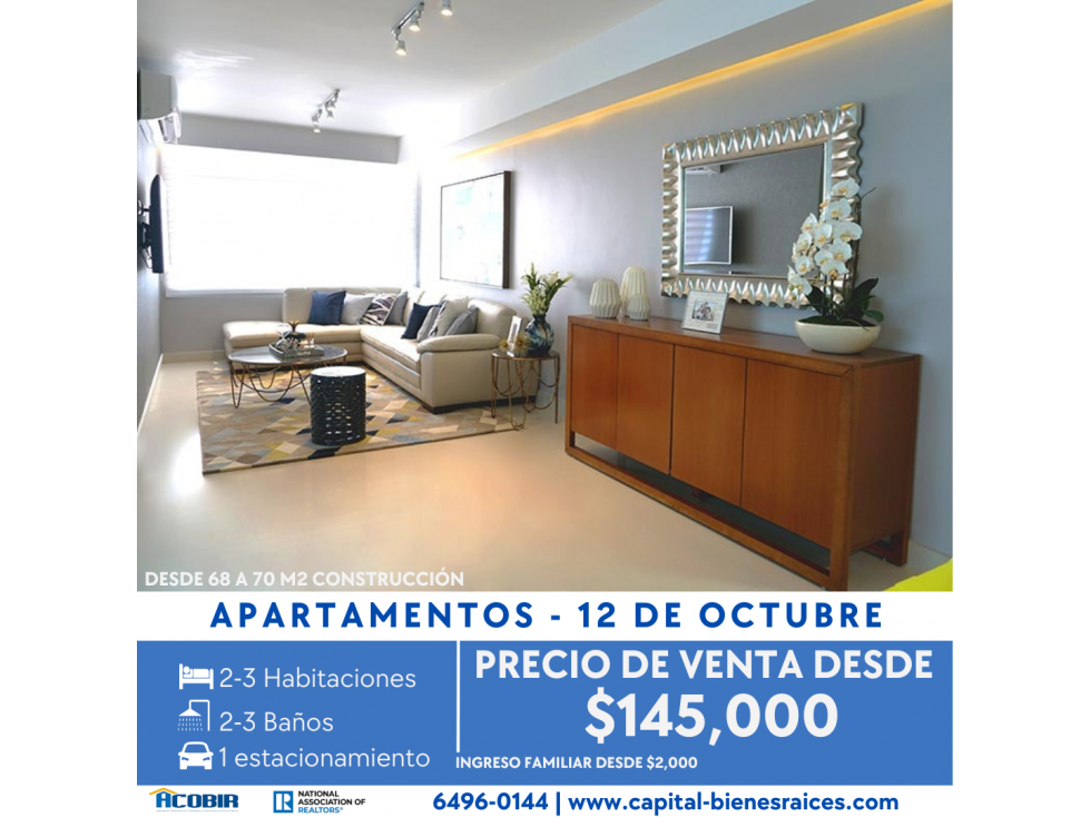 APARTAMENTOS EN LA 12 DE OCTUBRE