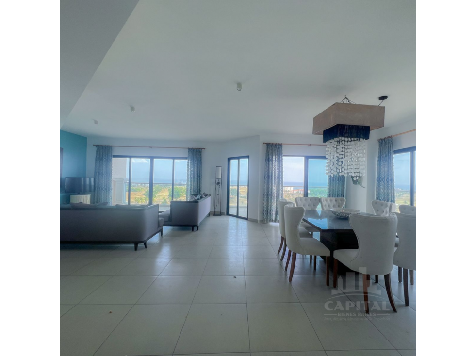 SE VENDE APARTAMENTO CON VISTA AL MAR EN PH LAS OLAS - SAN CARLOS