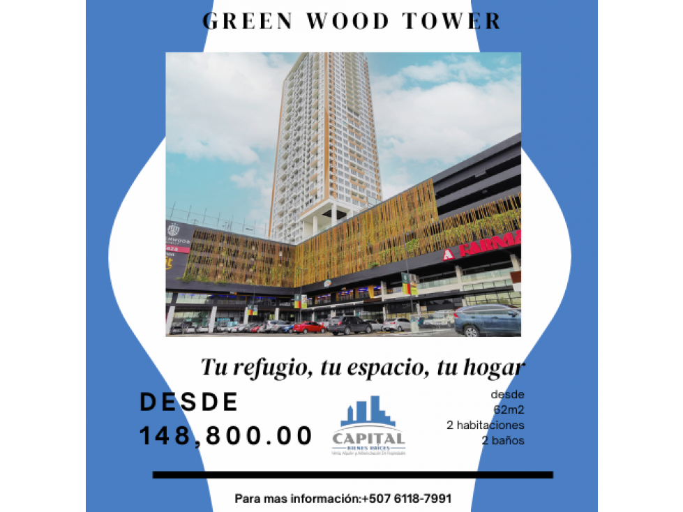 Greenwood Towers tu nuevo estilo de vida urbano en Ciudad de Panamá