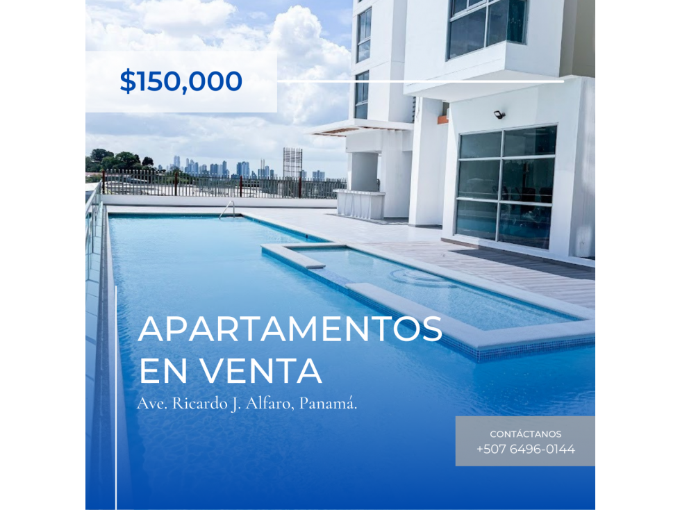 APARTAMENTOS - SOBRE LA VIA RICARDO J ALFARO