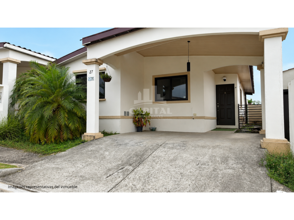 SE ALQUILA CASA EN LA CHORRERA - HACIENDA LOS CALDERONES